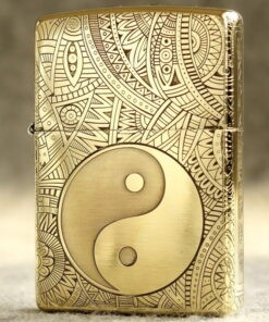 Zippo Armor Brass Yin Yang - BRC70