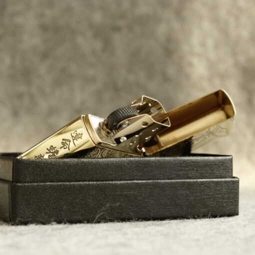 Zippo Armor Brass Leaping over the Dragon Gate - BRC71 - Hình ảnh 7
