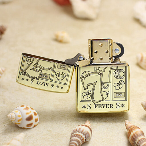 Zippo Armor Brass Lucky 777 - BRC52 - Hình ảnh 3