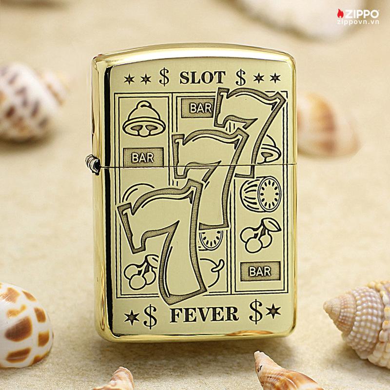 Zippo Armor Brass Lucky 777 - BRC52