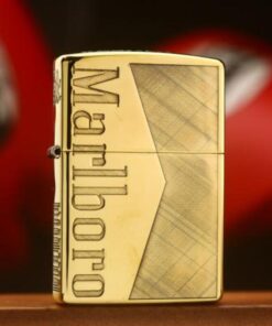 Zippo Armor Brass Marlboro Crest - BRC112