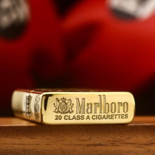 Zippo Armor Brass Marlboro Crest - BRC112 - Hình ảnh 4
