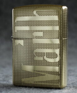 Zippo Armor Brass Marlboro Star Pattern - BRC54