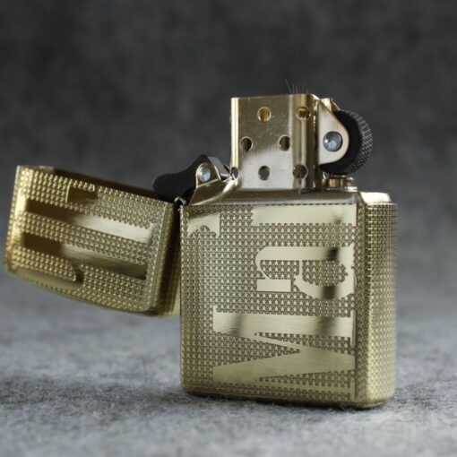 Zippo Armor Brass Marlboro Star Pattern - BRC54 - Hình ảnh 5