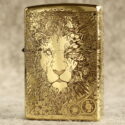 Zippo Armor Brass Mechanical Lion - BRC58