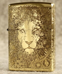 Zippo Armor Brass Mechanical Lion - BRC58