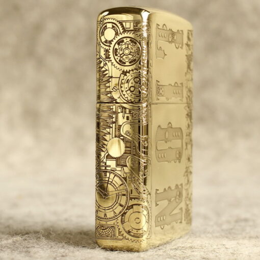 Zippo Armor Brass Mechanical Lion - BRC58 - Hình ảnh 4