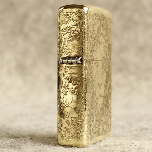Zippo Armor Brass Mechanical Lion - BRC58 - Hình ảnh 3
