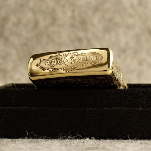 Zippo Armor Brass Mechanical Lion - BRC58 - Hình ảnh 7