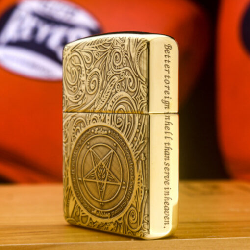 Zippo Armor Brass Ritual Circle - BRC111 - Hình ảnh 4