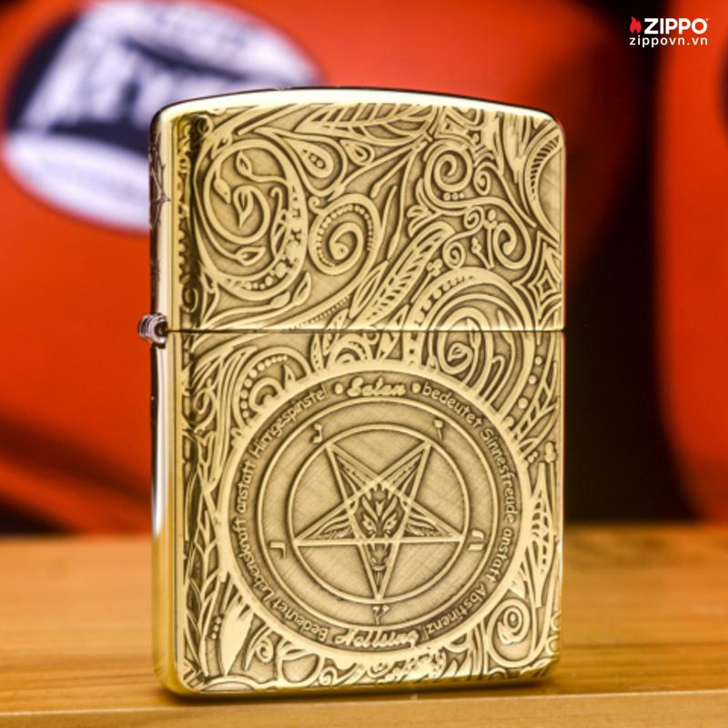 Zippo Armor Brass Ritual Circle - BRC111