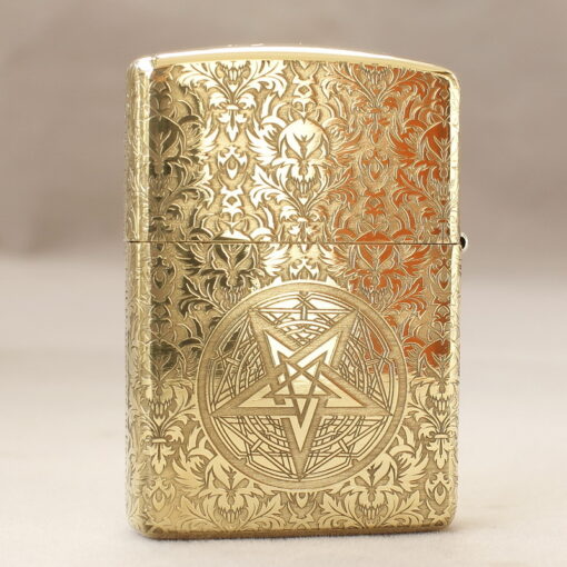 Zippo Armor Brass Satan - BRC84 - Hình ảnh 2