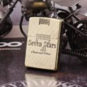 Zippo Armor Brass Seven-Star Cigarette Label- BRC77