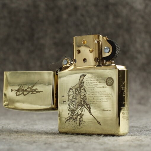 Zippo Armor Brass Spartan - BRC99 - Hình ảnh 3