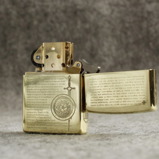 Zippo Armor Brass Spartan - BRC99 - Hình ảnh 4