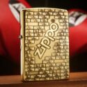 Zippo Armor Brass Wall Logo - BRC107
