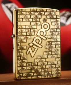 Zippo Armor Brass Wall Logo - BRC107
