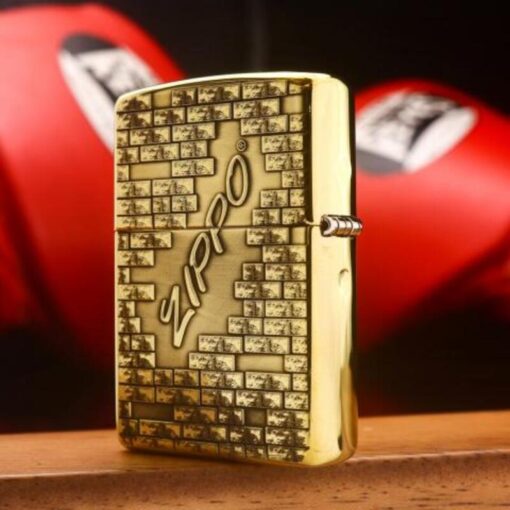 Zippo Armor Brass Wall Logo - BRC107 - Hình ảnh 3