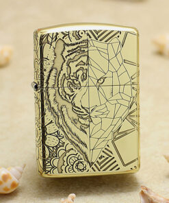 Zippo Armor Brass Wild Geometry Tiger - BRC50