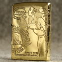 Zippo Armor Brass Windy Design - BRC88