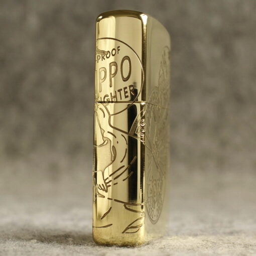 Zippo Armor Brass Windy Design - BRC88 - Hình ảnh 6