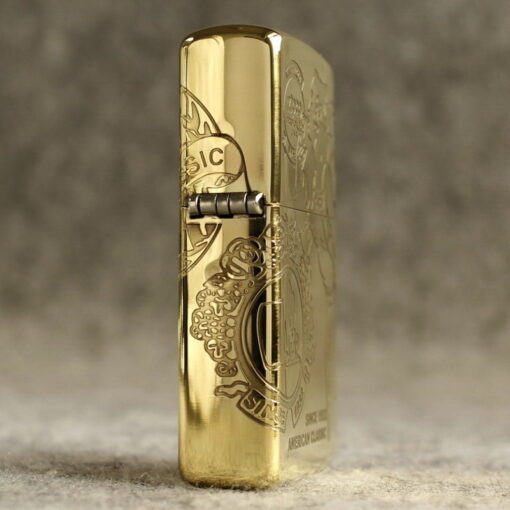 Zippo Armor Brass Windy Design - BRC88 - Hình ảnh 5