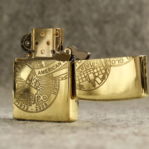 Zippo Armor Brass Windy Design - BRC88 - Hình ảnh 4