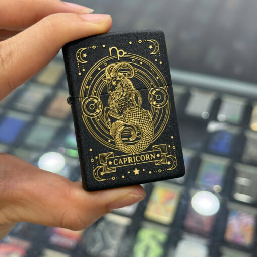Zippo Ma Kết Capricorn - ZS10 - Hình ảnh 2