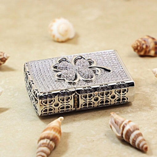 Zippo Diamond Lucky Clover - OP17 - Hình ảnh 4