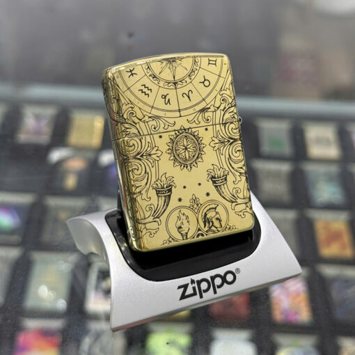 Zippo Brass Bạch Dương Aries - ZSB01 - Hình ảnh 3
