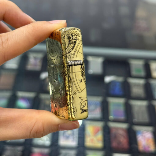 Zippo Brass Cự Giải Cancer - ZSB04 - Hình ảnh 5
