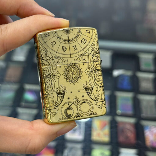 Zippo Brass Cự Giải Cancer - ZSB04 - Hình ảnh 4