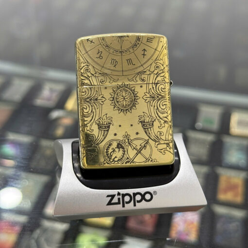 Zippo Brass Cự Giải Cancer - ZSB04 - Hình ảnh 2