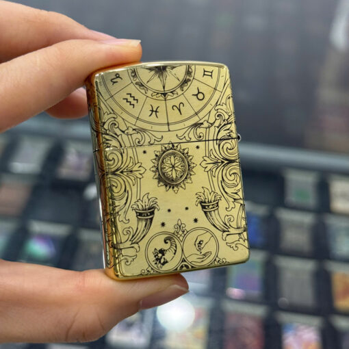 Zippo Brass Kim Ngưu Taurus - ZSB02 - Hình ảnh 4