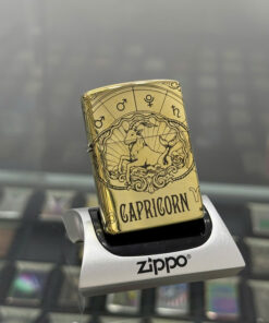 Zippo Brass Ma Kết Capricorn - ZSB10