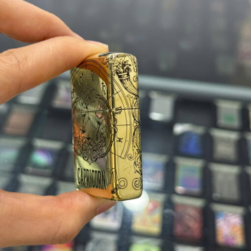Zippo Brass Ma Kết Capricorn - ZSB10 - Hình ảnh 6