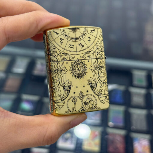 Zippo Brass Ma Kết Capricorn - ZSB10 - Hình ảnh 4