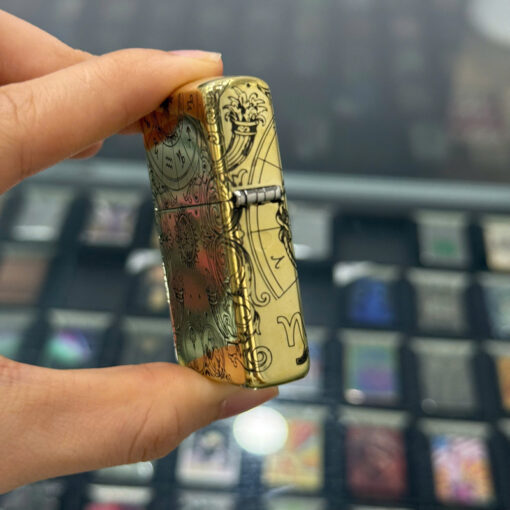 Zippo Brass Ma Kết Capricorn - ZSB10 - Hình ảnh 5
