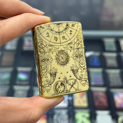 Zippo Brass Nhân Mã Sagittarius - ZSB09 - Hình ảnh 4