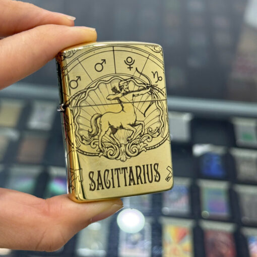 Zippo Brass Nhân Mã Sagittarius - ZSB09 - Hình ảnh 3