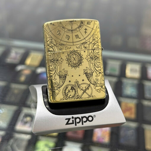 Zippo Brass Nhân Mã Sagittarius - ZSB09 - Hình ảnh 2