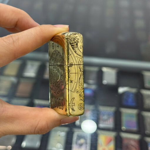 Zippo Brass Song Ngư Pisces - ZSB12 - Hình ảnh 6