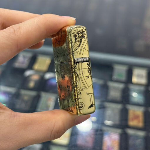 Zippo Brass Song Tử Gemini - ZSB03 - Hình ảnh 5