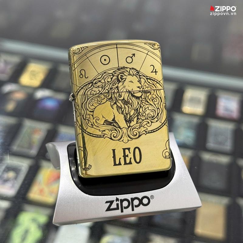 Zippo Brass Sư Tử Leo - ZSB05
