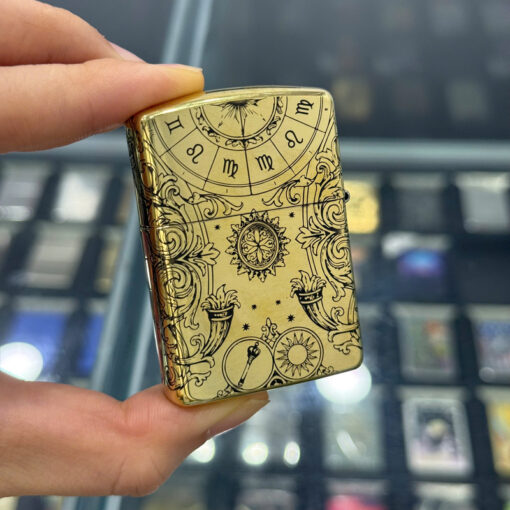 Zippo Brass Sư Tử Leo - ZSB05 - Hình ảnh 4