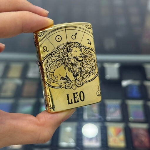 Zippo Brass Sư Tử Leo - ZSB05 - Hình ảnh 3