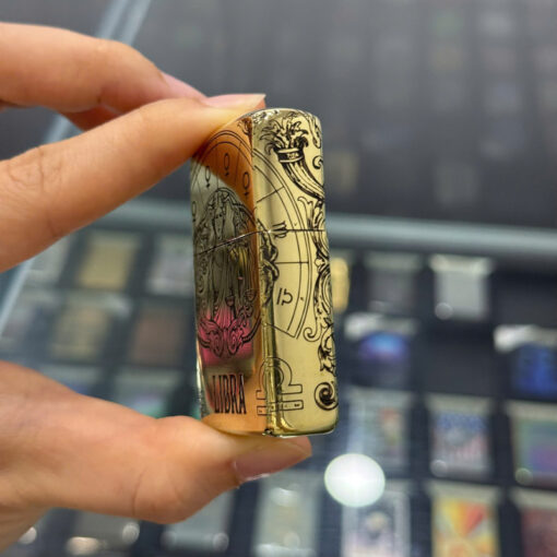 Zippo Brass Thiên Bình Libra - ZSB07 - Hình ảnh 5