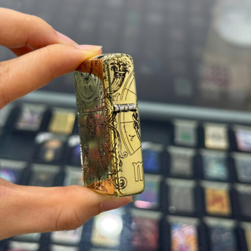 Zippo Brass Thiên Yết Scorpio - ZSB08 - Hình ảnh 5