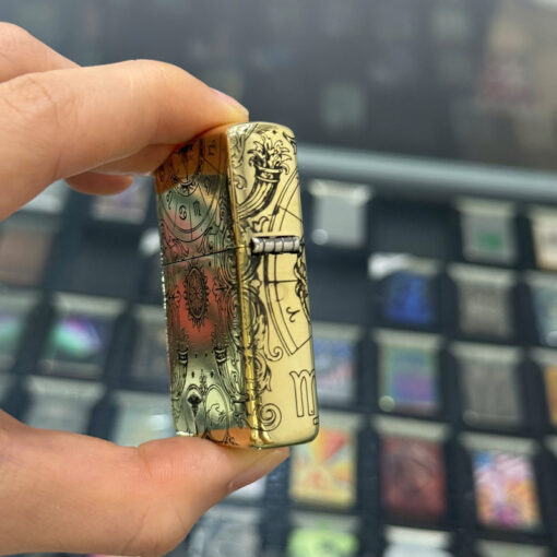 Zippo Brass Xử Nữ Virgo - ZSB06 - Hình ảnh 5