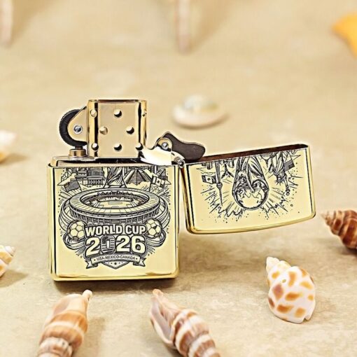 Zippo World Cup Golden Trophy 2026 Design - WCEB26 - Hình ảnh 4